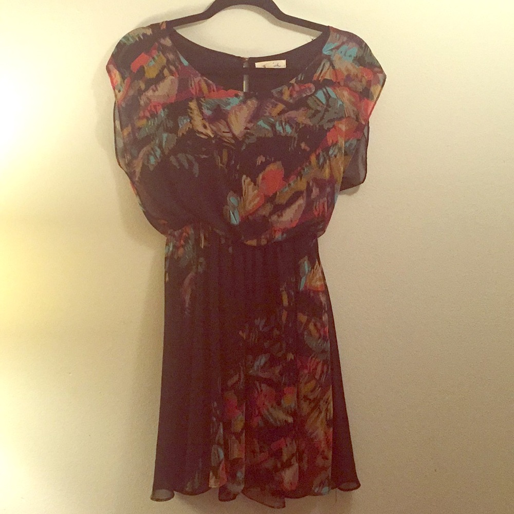 LBD with a splash of color!